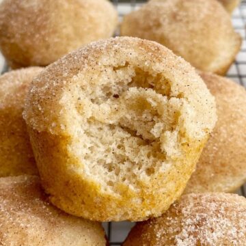 Cinnamon sugar donut muffins recipe