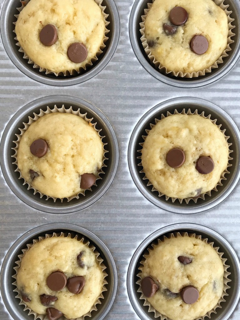 Greek Yogurt Banana Muffins Together as Family