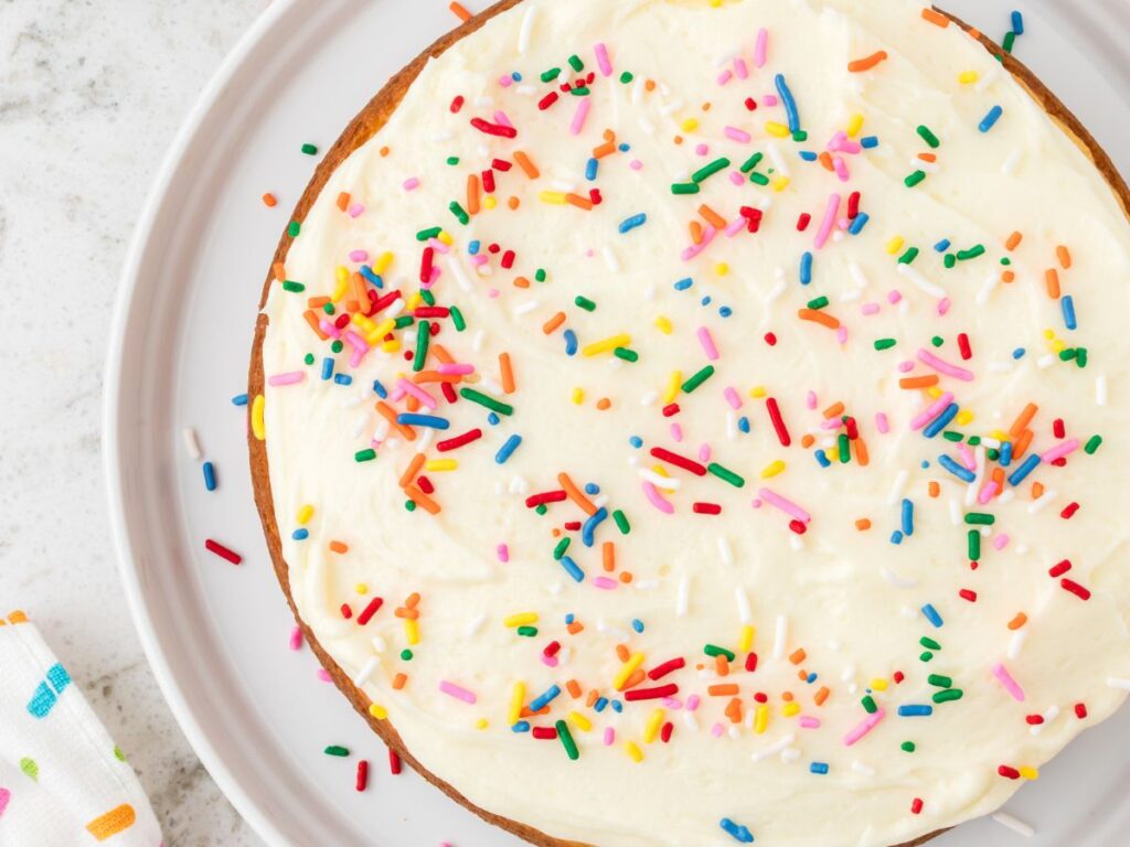 process images for how to make a box cake mix taste homemade.