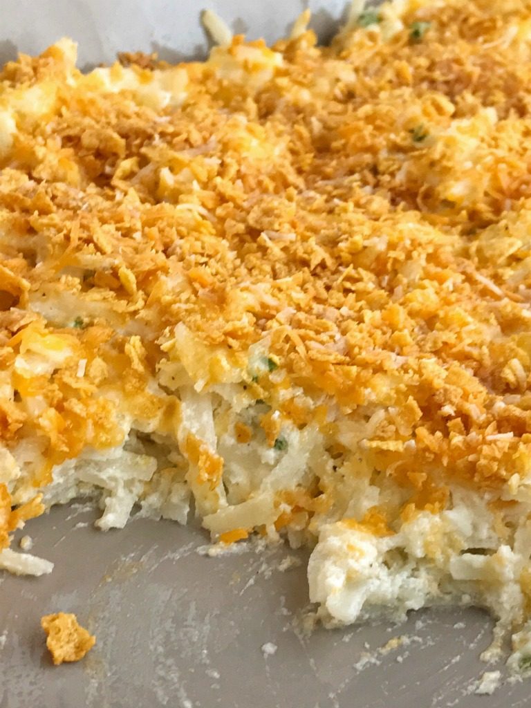 Cheesy Shredded Potato Casserole