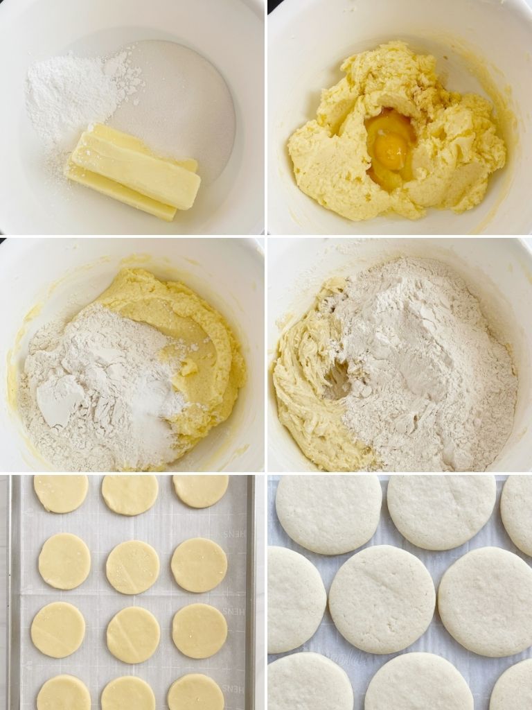 How to make the best sugar cookie recipe with step by step pictures for each step of the recipe. 