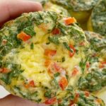 Egg Muffin Cups are the perfect healthy breakfast and you can make these ahead of time for breakfast all week long! Eggs, spinach, red bell pepper, cheese, and seasonings are all you need for this breakfast recipe.