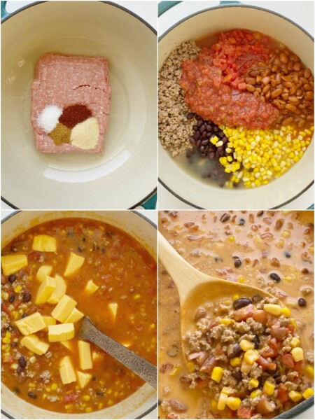 Cheesy Taco Soup - Together as Family