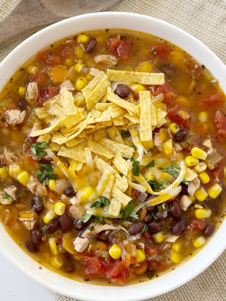 Chicken Tortilla Vegetable Soup