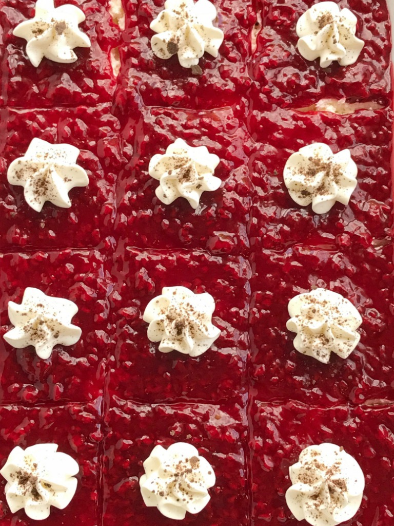 Raspberry Cheesecake Delight Dessert