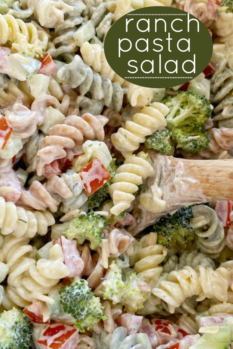 Garden Ranch Pasta Salad Recipe 