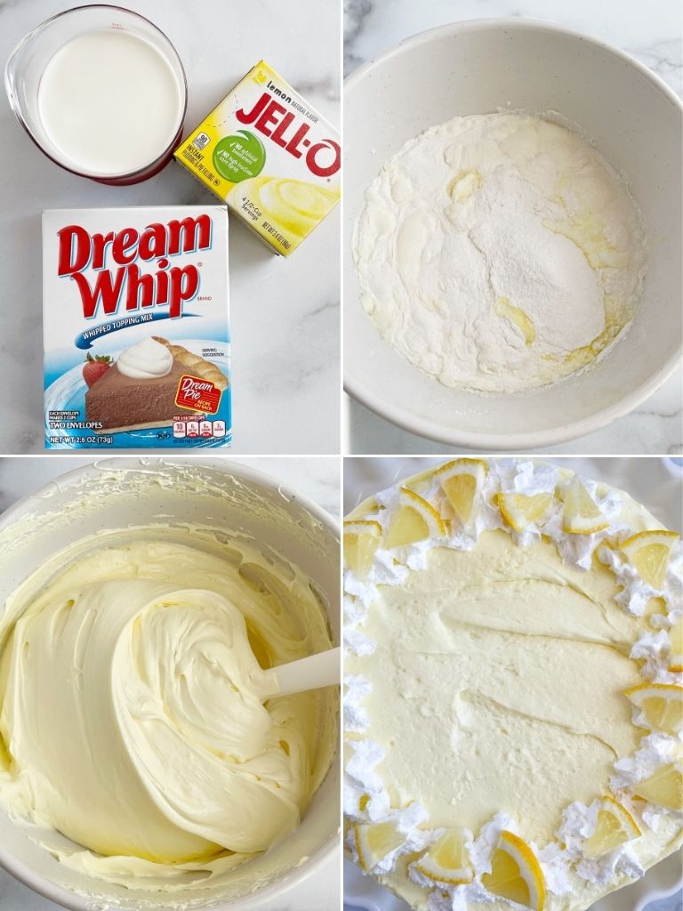 How to make whipped lemon pudding frosting that is so light and fluffy. 