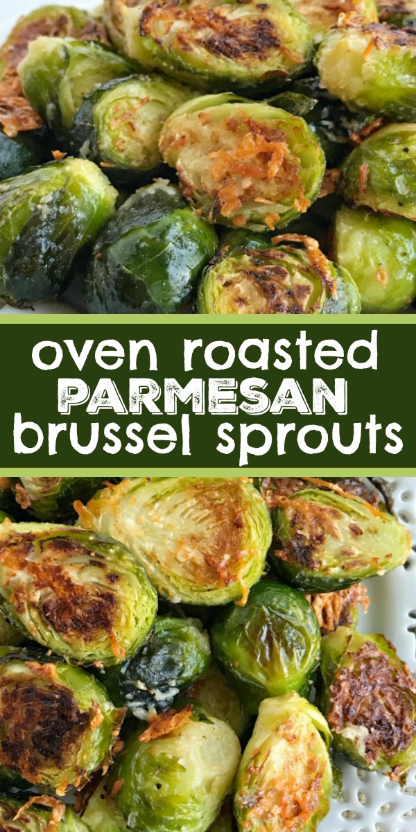 Oven Roasted Parmesan Brussel Sprouts | Brussel Sprouts Recipe | Side Dish Recipe| Oven roasted parmesan Brussel sprouts are a quick & easy 20 minute side dish that are healthy and delicious. Only a few simple ingredients to the best Brussel sprouts that are bursting with flavor. #sidedish #brusselsprouts #holidayrecipe #easyrecipe