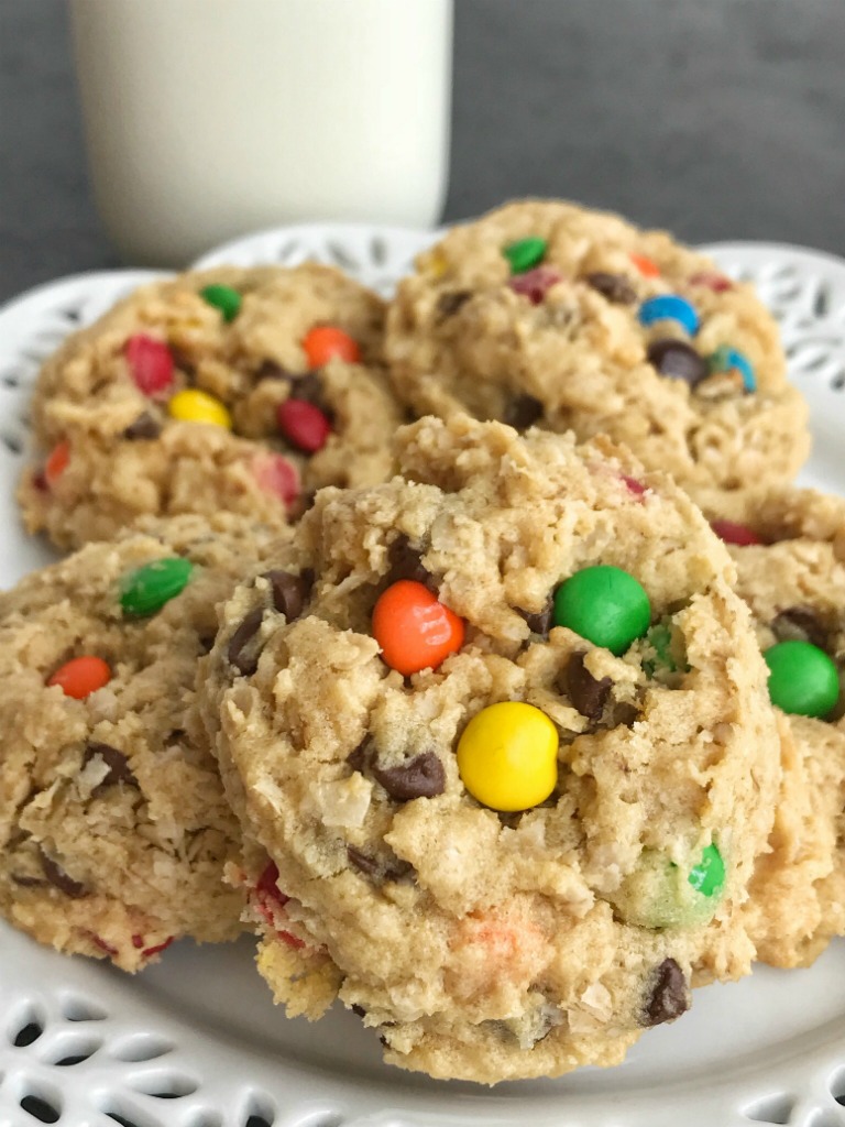 Cake Mix Monster Cookies - Together as Family