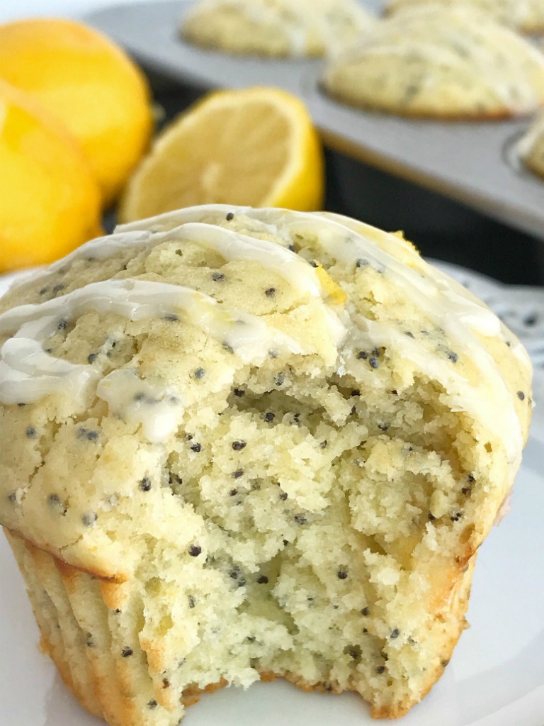 Coconut Lemon Poppyseed Muffins 8 