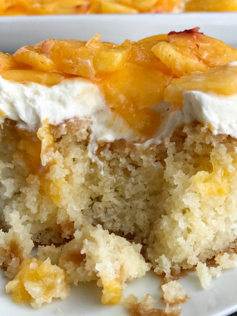 Peaches and Cream Cake Recipe