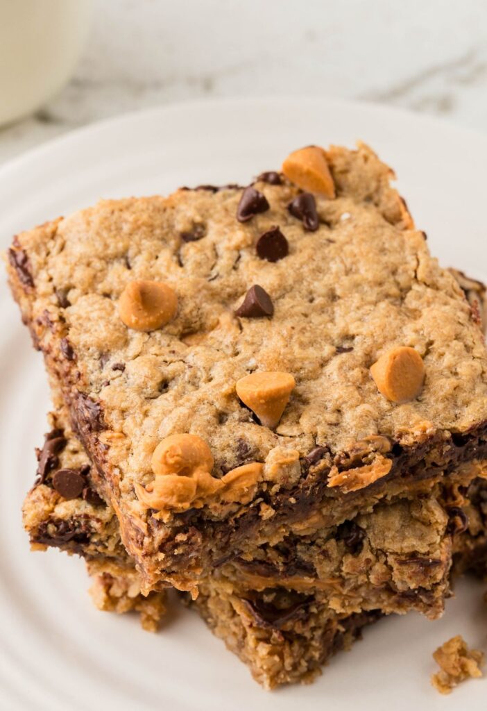 stack of cookie bars