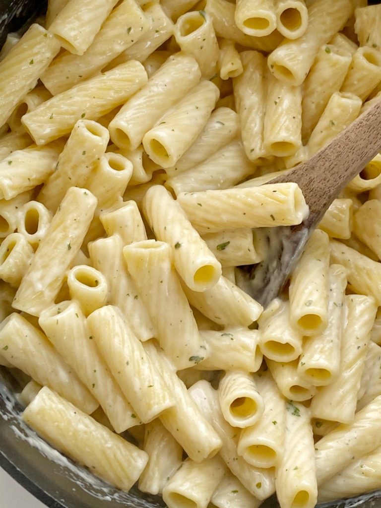 Easy Garlic Parmesan Pasta Together As Family