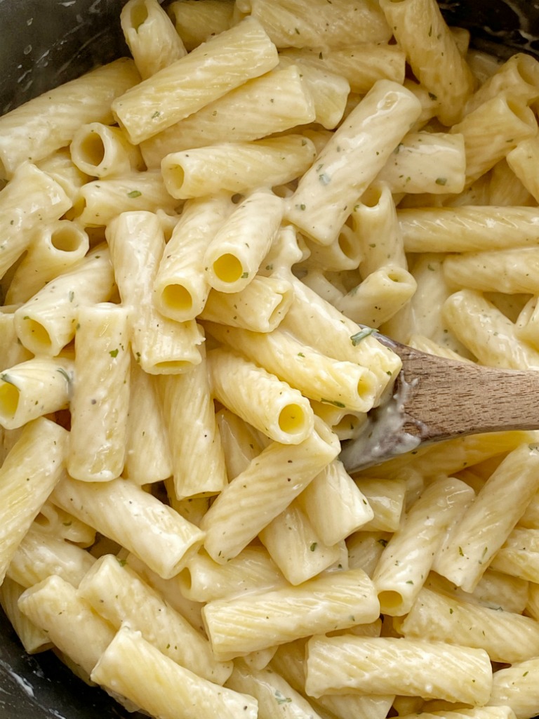 Easy garlic parmesan pasta recipe