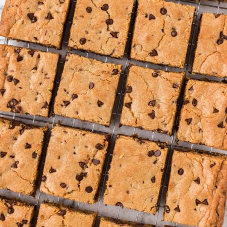 Squares of the blondies