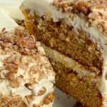The Best Carrot Cake | Carrot Cake Recipe | Easter Recipes | The best carrot cake recipe has layers of moist & flavorful carrot cake topped with a luscious whipped cream cheese frosting, and chopped pecans. No extra stuff inside the cake, just shredded carrots! #cake #cakerecipes #dessert #dessertrecipes #carrotcake #easterrecipes #recipeoftheday