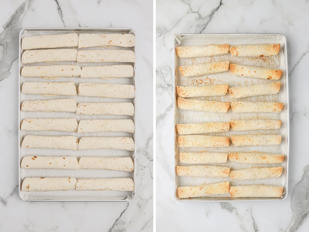 How to make this taquito recipe with step by step process photo. 