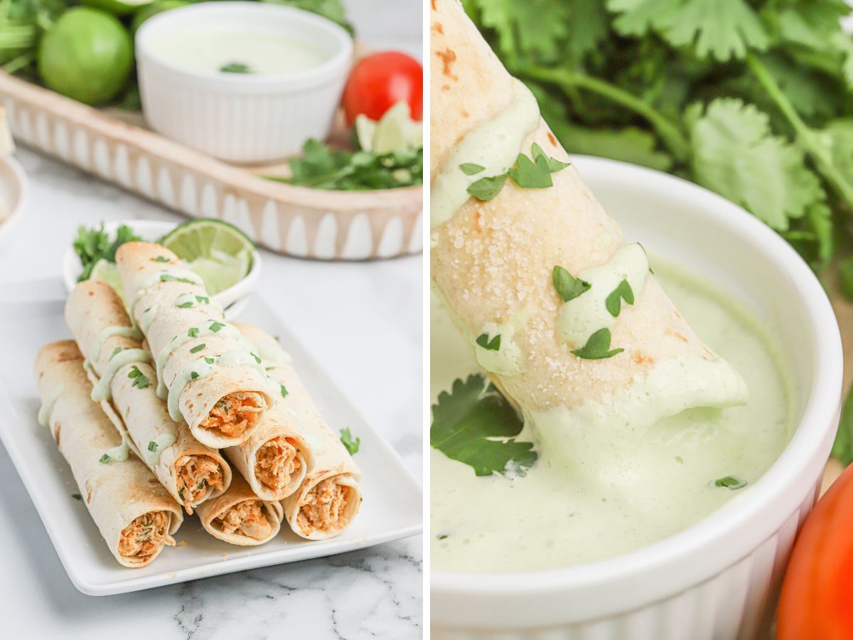 How to make this taquito recipe with step by step process photo. 