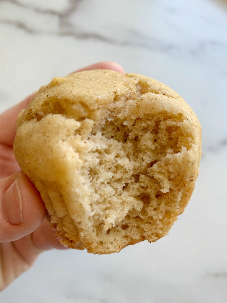 Applesauce Muffins are so moist, lightly sweet, and easy to make in one bowl with no mixer needed! Sour cream and applesauce makes these muffins so moist, and they bake up perfectly round each and every time. You will love these delicious muffins!
