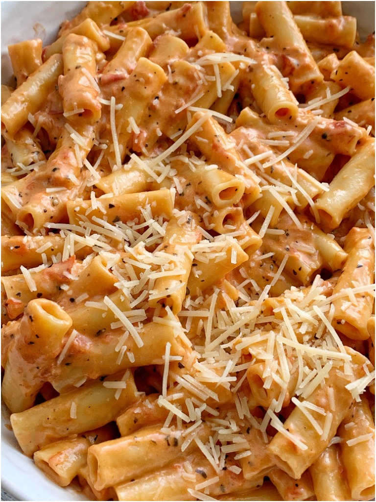 perfect instant pot baked ziti 3