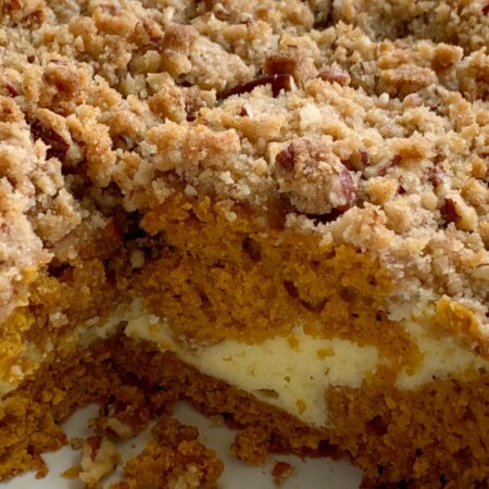 Cream Cheese Pumpkin Coffee Cake - Together as Family