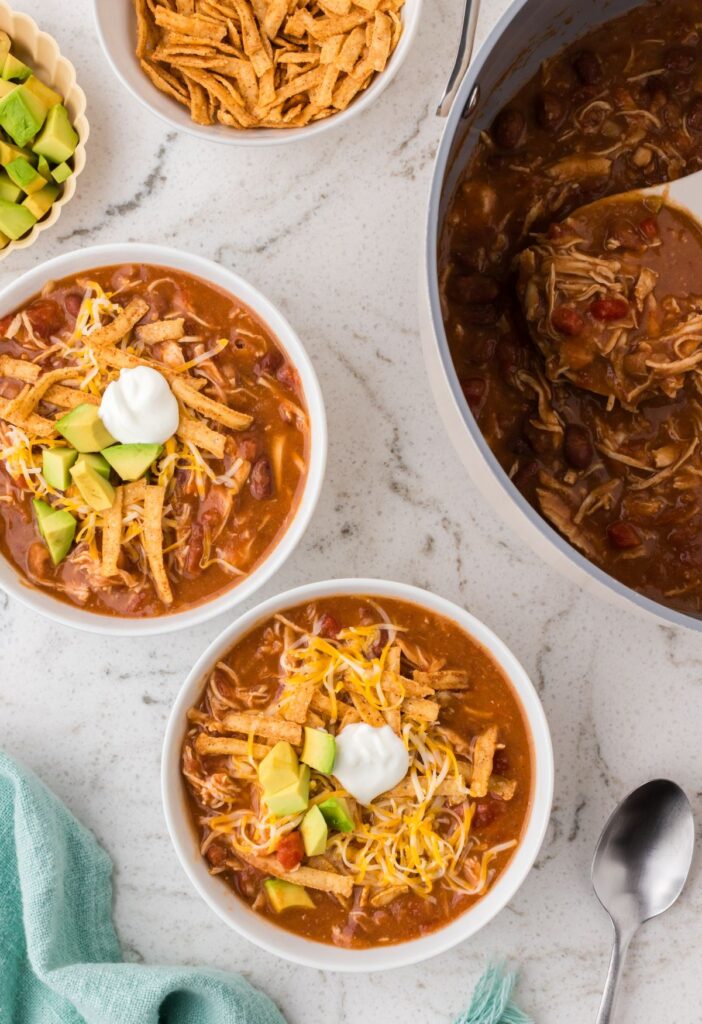 hero picture for tortilla soup recipe