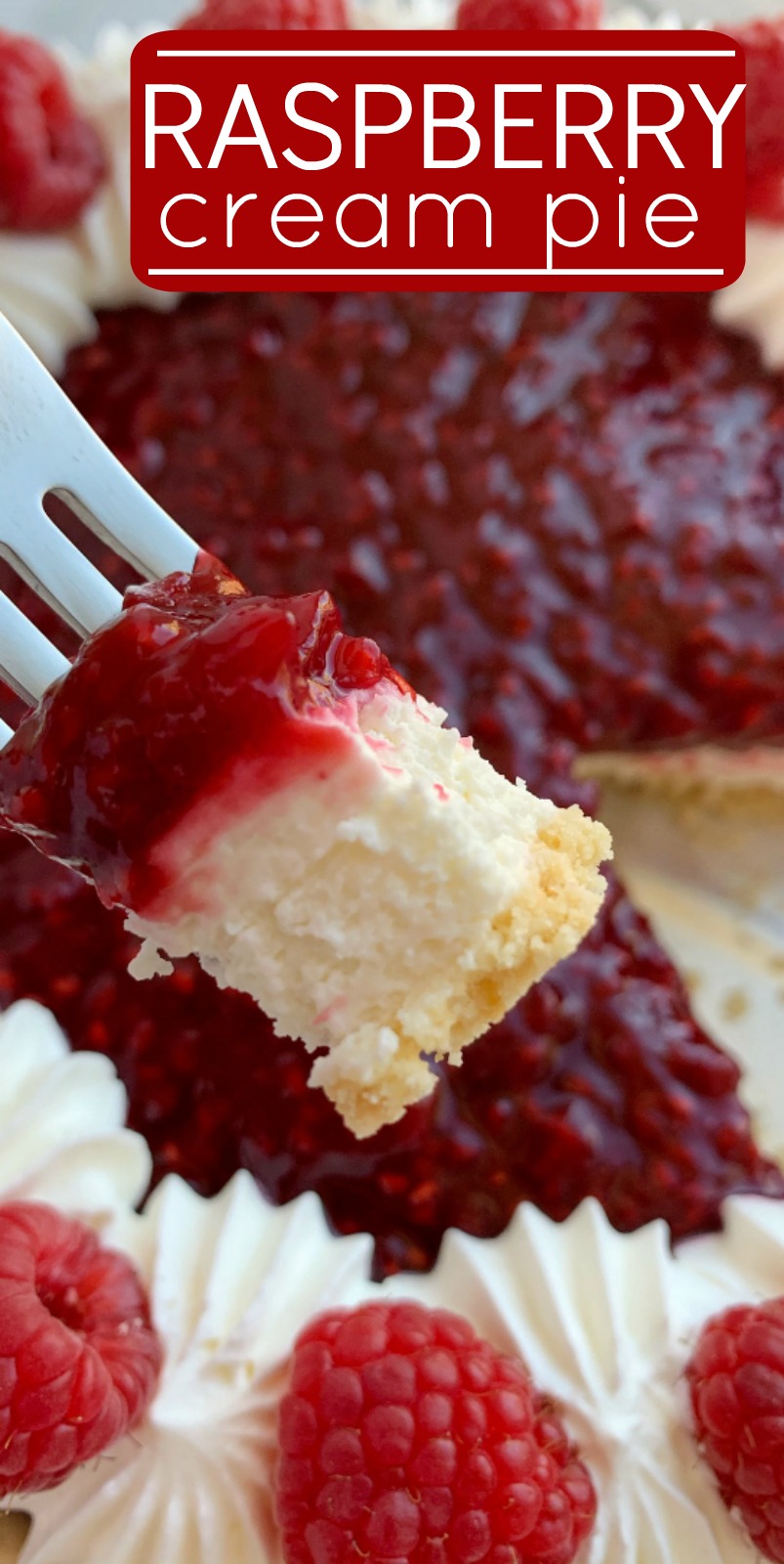 Raspberry Cream Pie - Together as Family