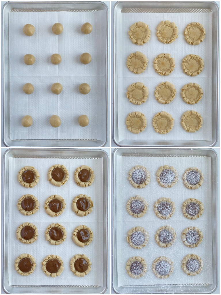 How to make muddy buddy peanut butter cookies with step-by-step instructions with pictures. 
