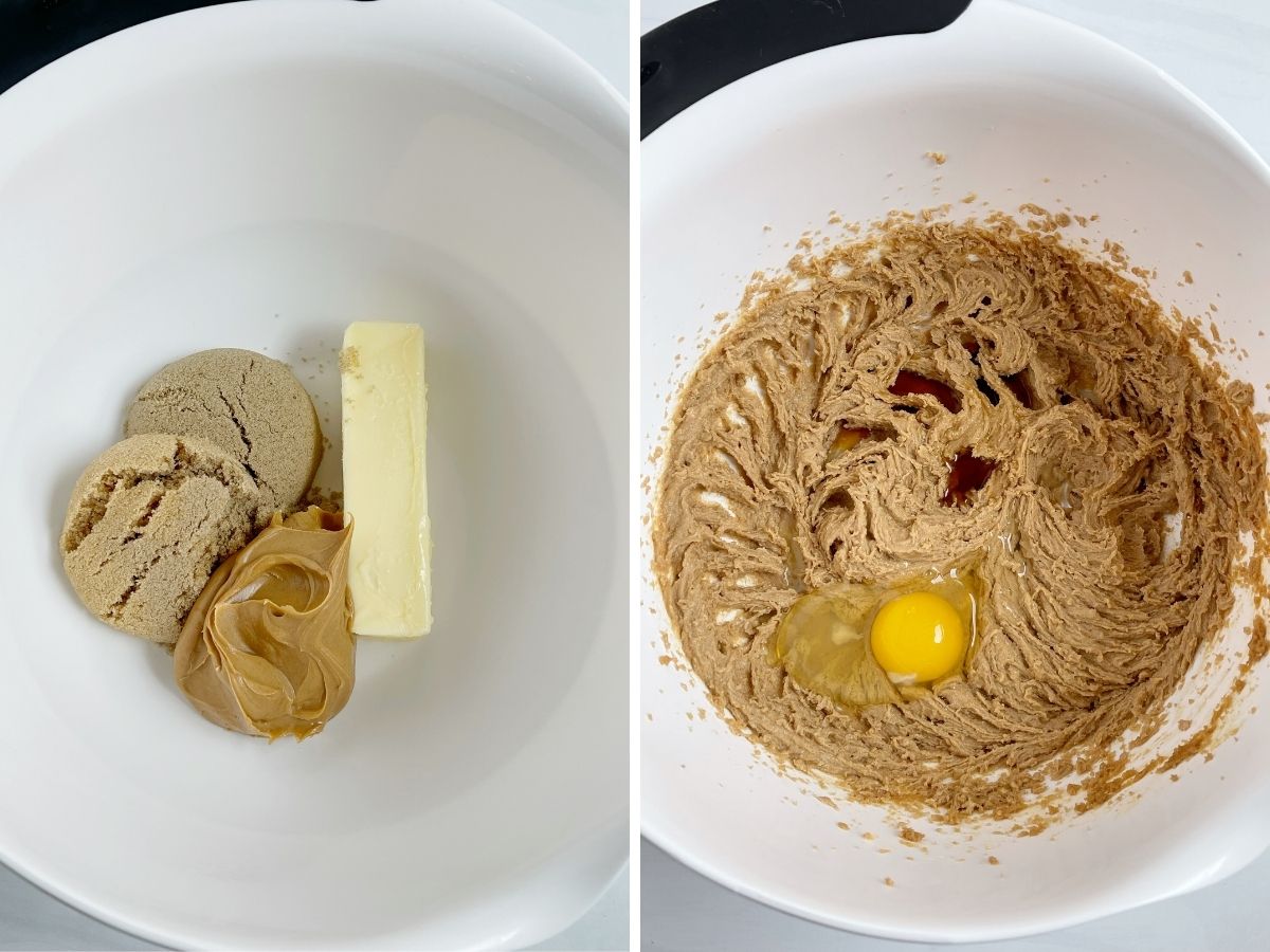 How to make peanut butter monster cookie with step by step pictures
