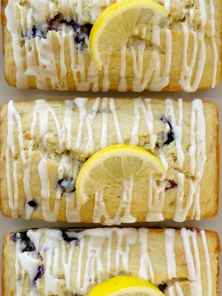 Lemon Blueberry Banana Bread Together as Family