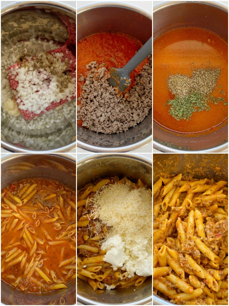 Lazy day cheap lasagna instant pot