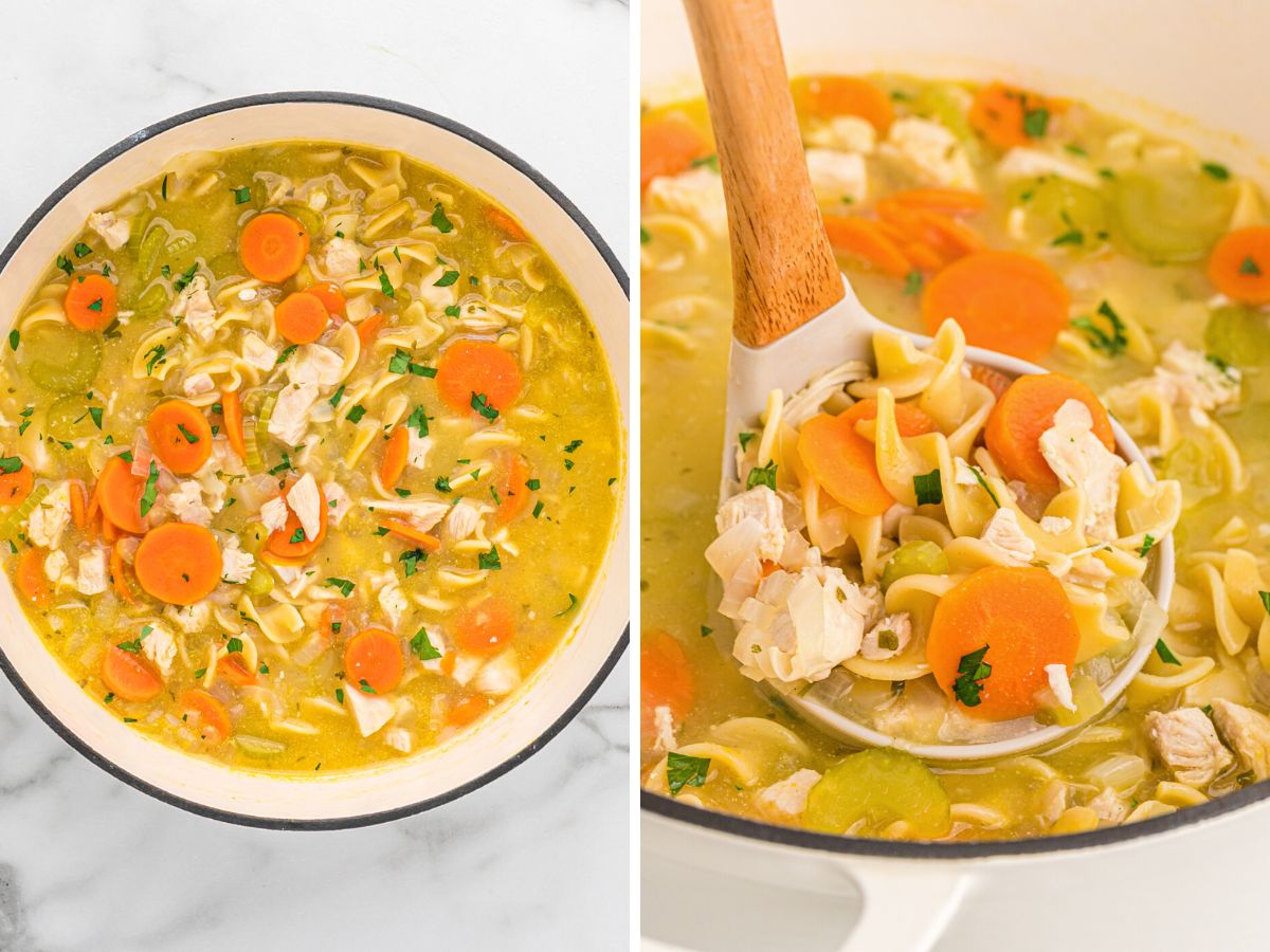 How to make this soup with step by step process photos.