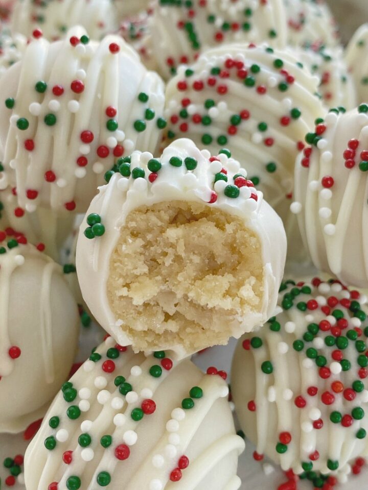 Sugar Cookie Truffles