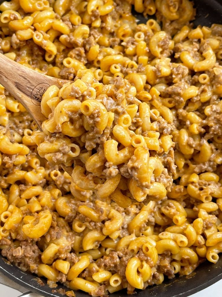Hamburger helper made at home in just one pot. 