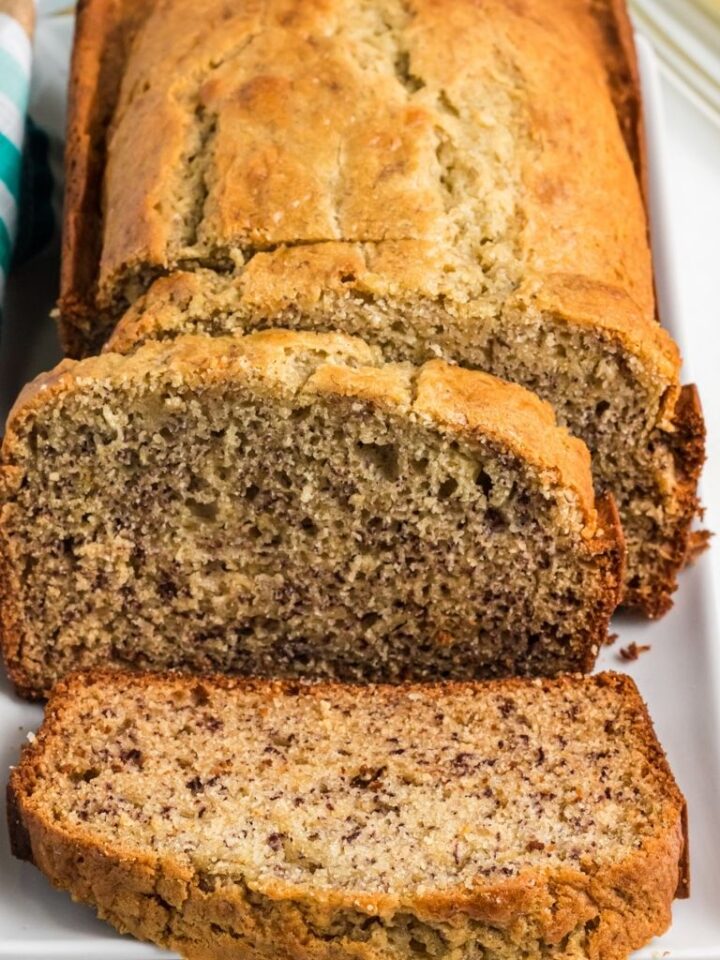 Buttermilk Banana Bread Together as Family