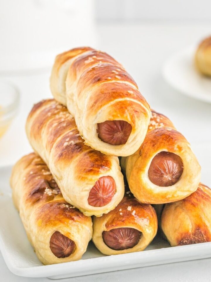 Easy Pretzel Dogs Together as Family