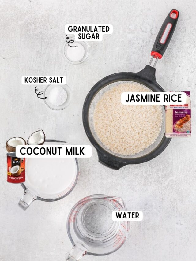 Coconut Rice Recipe (Made In Rice Cooker) Together as Family