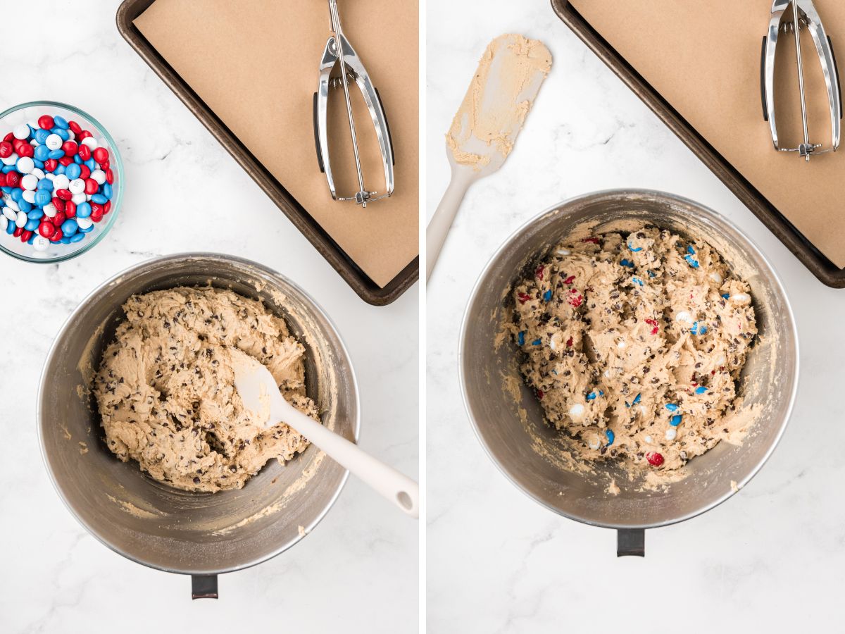 How to make cookies for the 4th of July with step by step instructions with pictures in this photo collage. 