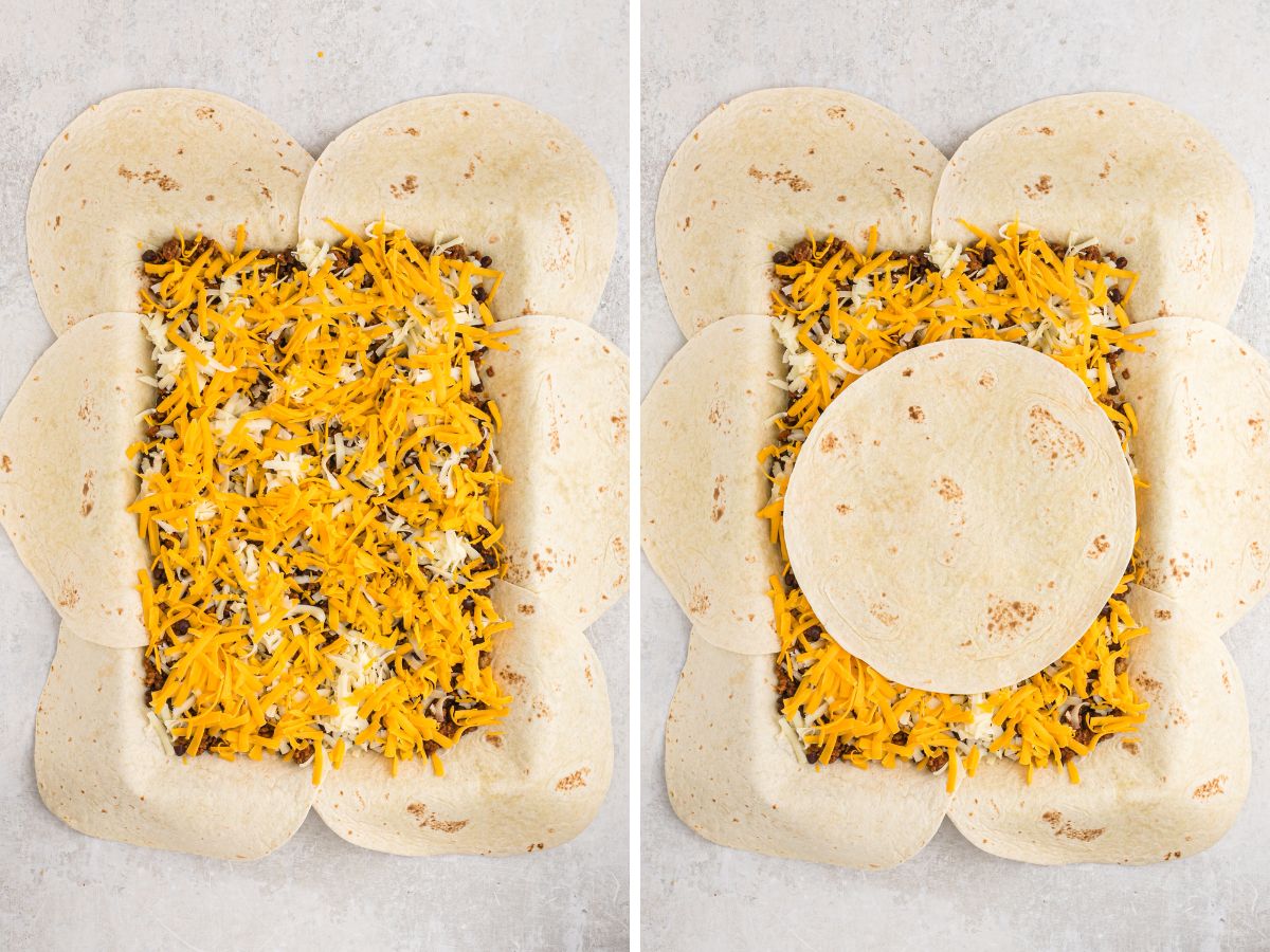 How to make sheet pan quesadillas with this easy step by step tutorial with pictures. 