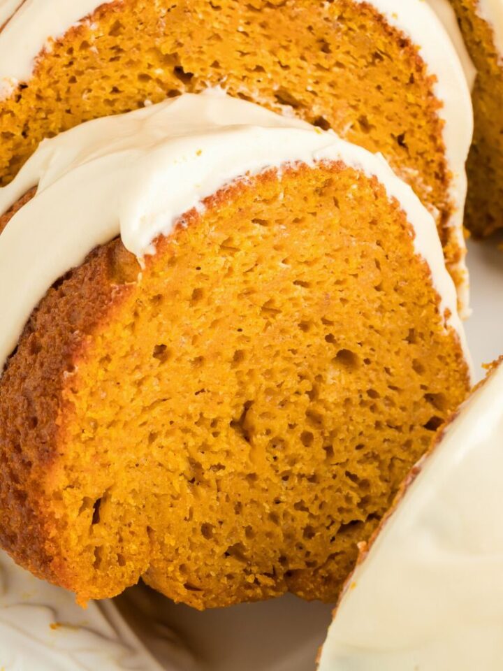 Pumpkin Spice Bundt Cake (Made With a Cake Mix) Together as Family