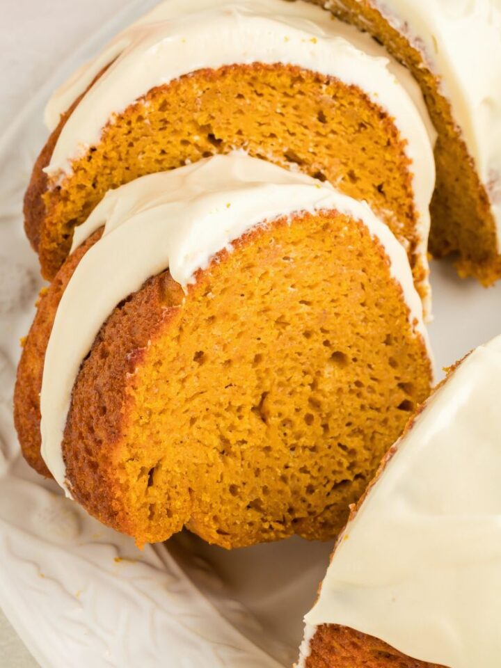 Pumpkin Spice Bundt Cake (Made With a Cake Mix) Together as Family