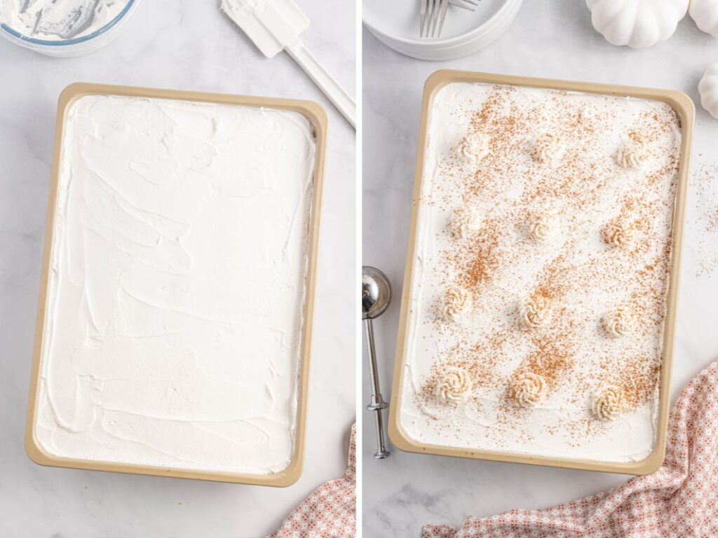 Pumpkin Icebox Cake Together as Family