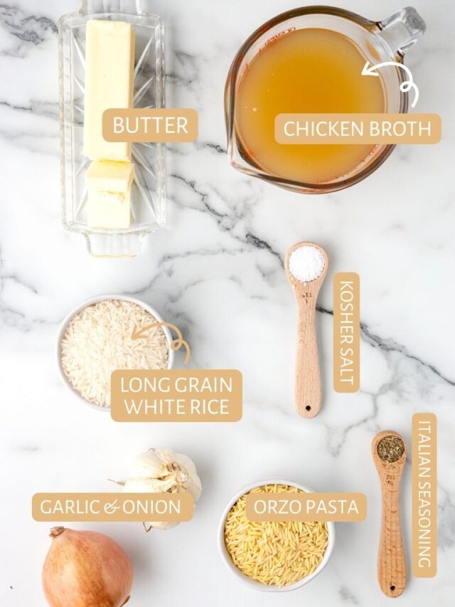 Rice Pilaf Together as Family