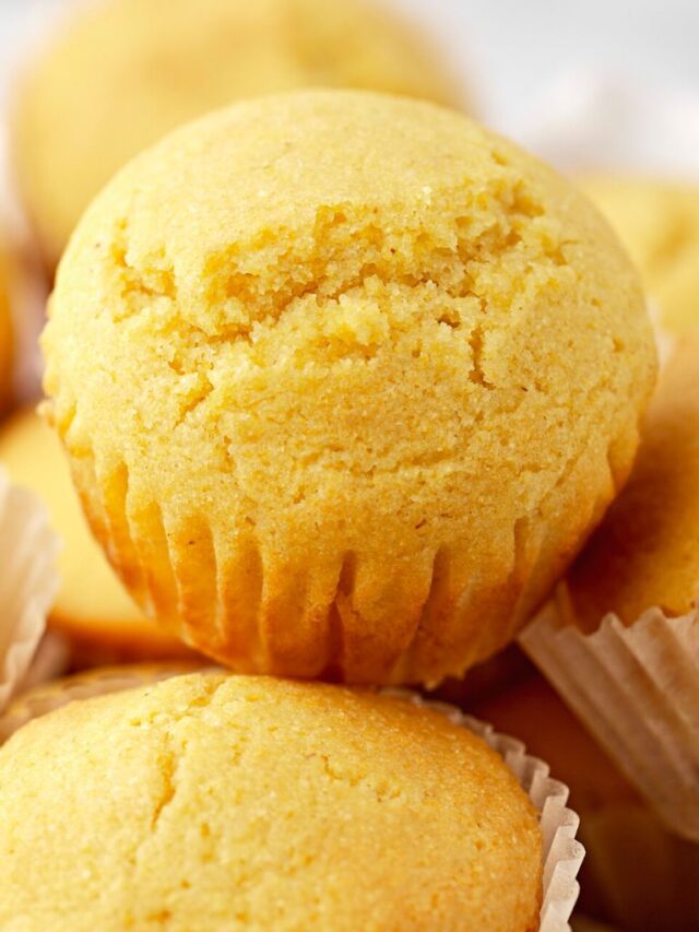 Honey Cornbread Muffins Together as Family