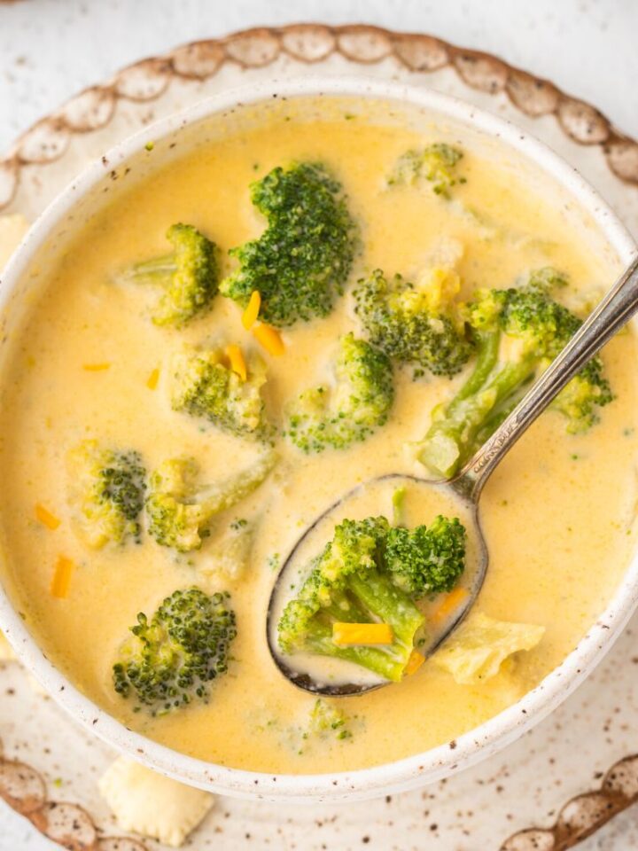 Broccoli Cheddar Soup - Together as Family