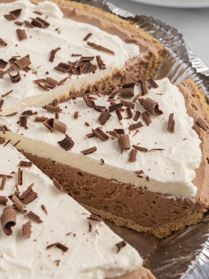 Milk Chocolate Marshmallow Pie Together as Family