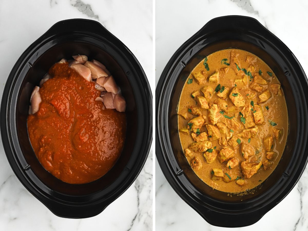 How to make Butter chicken with step by step process photos with pictures. 
