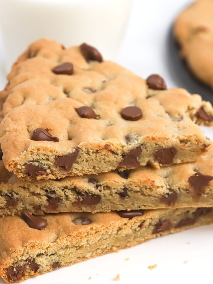 Chocolate Chip Cookie Pizza Together as Family