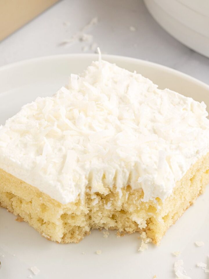 Coconut Cream Cake Together as Family