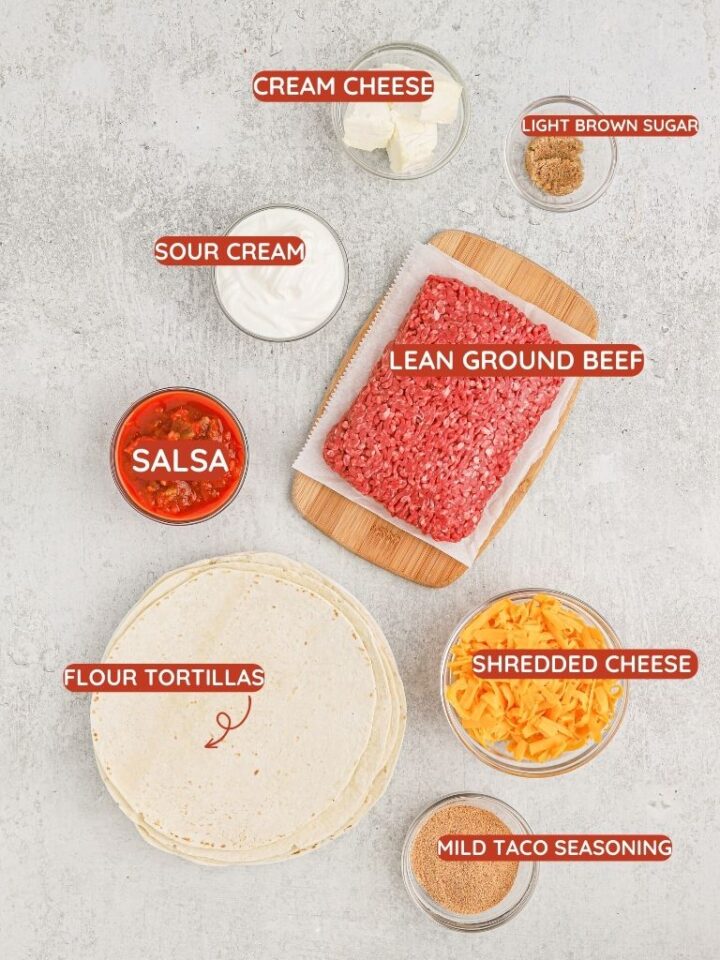 Creamy Ground Beef Flautas (Oven Baked) Together as Family